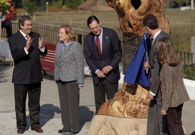 Visita de sus Altezas Reales los Principes de Asturias