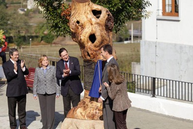 Visita de sus Altezas Reales los Principes de Asturias