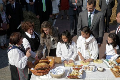 Visita de sus Altezas Reales los Principes de Asturias