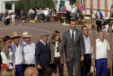 Visita de sus Altezas Reales los Principes de Asturias