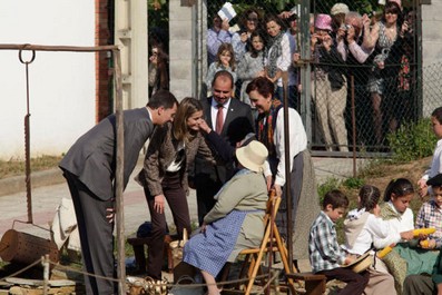 Visita de sus Altezas Reales los Principes de Asturias